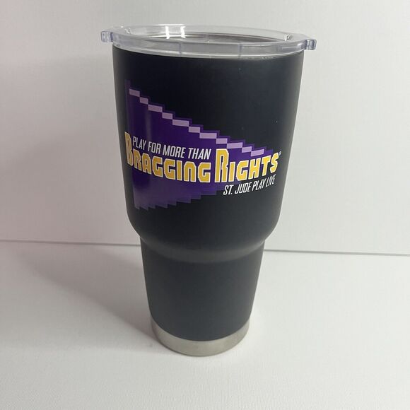 St Jude Play Live Double Wall 30 oz Tumbler Play For More Than Bragging Rights - Picture 1 of 6